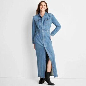 Viral Universal Thread Denim Dress!
